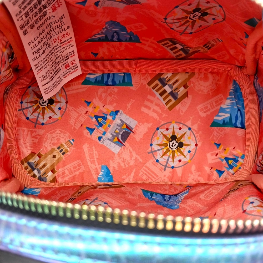 Disneyland Icons Loungefly Mini Backpack Disney Parks - Picture 11 of 13